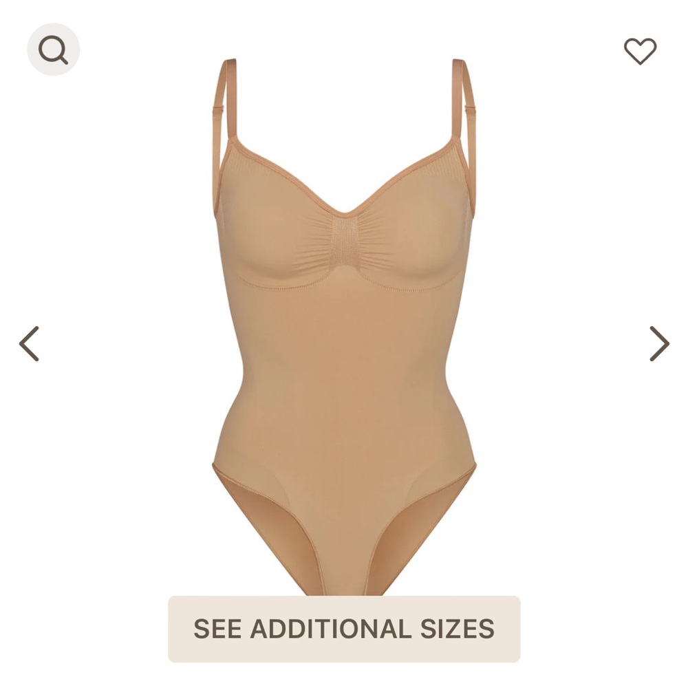 Skims Seamless Sculpt Brief Bodysuit